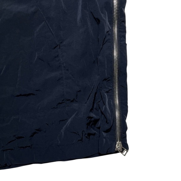 Helmut Lang Black Short Sleeve Streetwear Hoodie Side Zip Gorpcore Tunic Size M - Picture 4 of 10